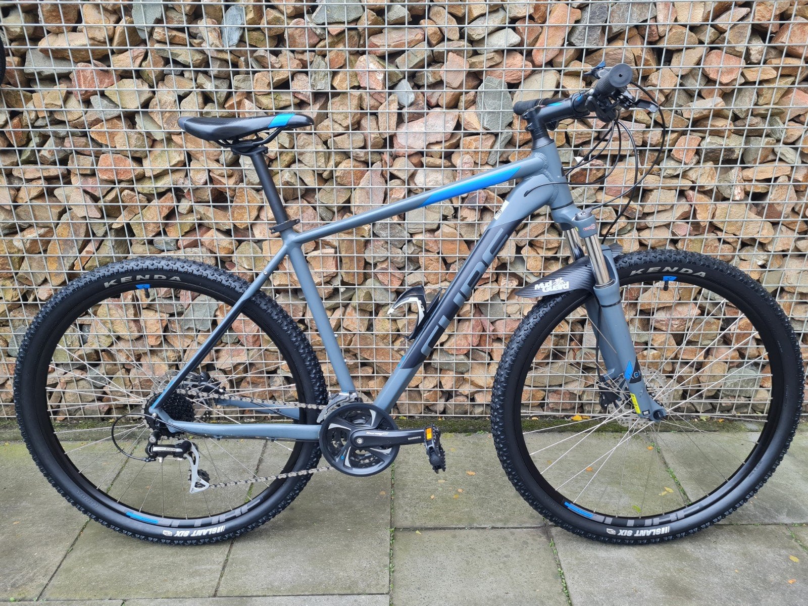 Zgan 29" Cube Aim Race hardtail MTB 24V XL (oa nw banden), Hardtail, Heren, Zo goed als nieuw, Schijfrem