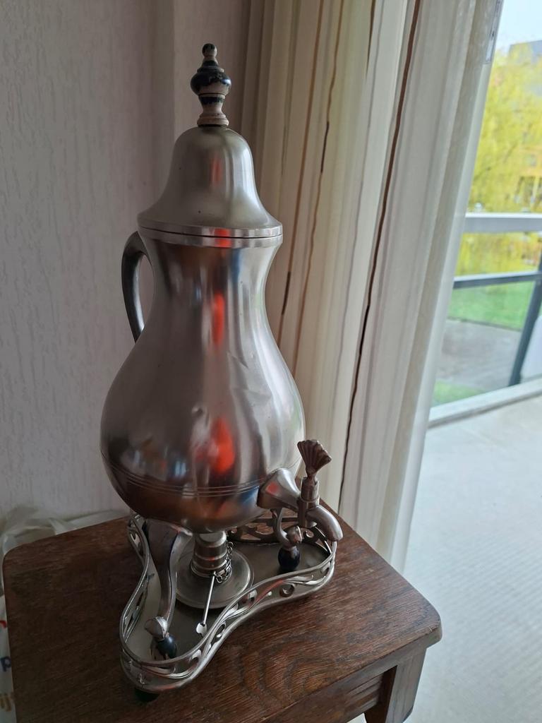 Tinnen kraantjes pot, Antiek en Kunst, Ophalen