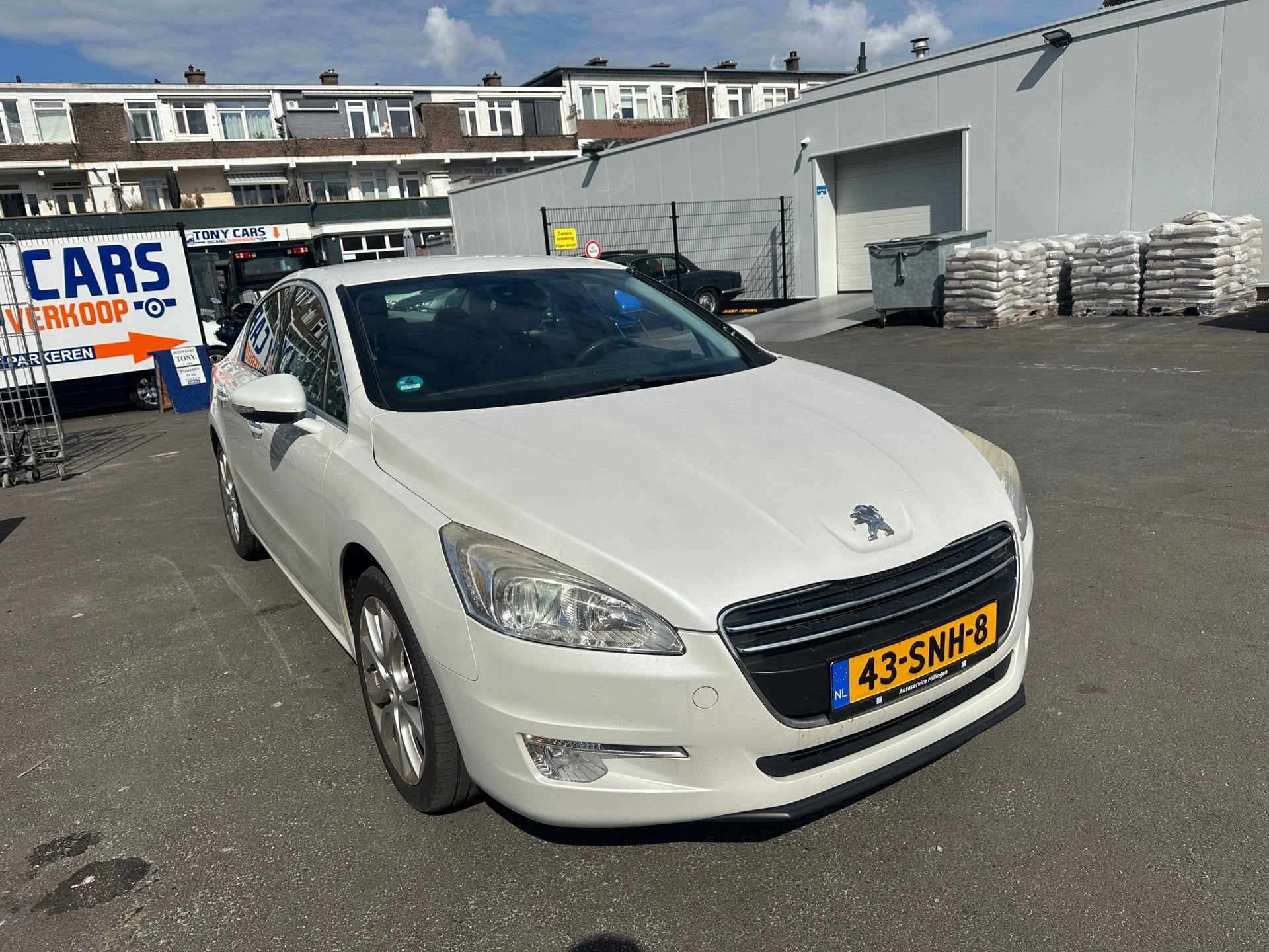Peugeot 508 1.6 THP Allure, Auto's, Voorwielaandrijving, Euro 5, Gebruikt, Leder en Stof