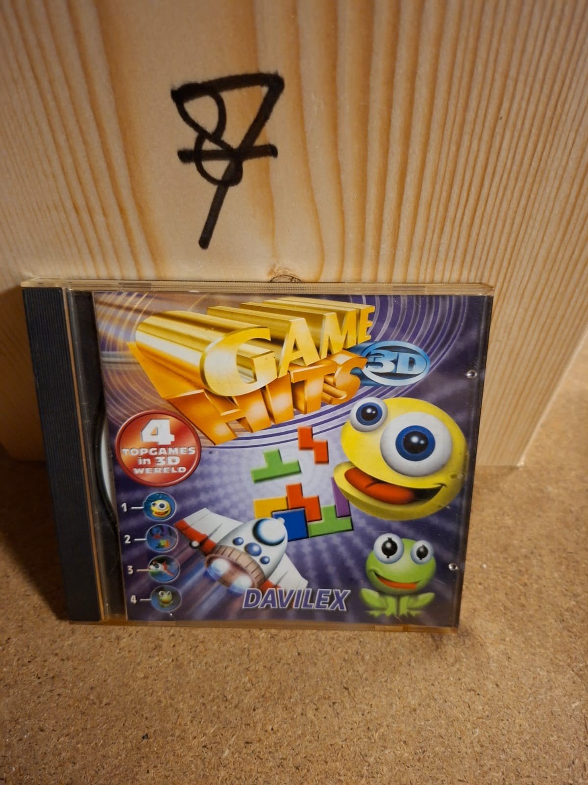 Game Hits 3D - 4 Topgames in 3D Wereld (Davilex), Spelcomputers en Games, Gebruikt, Overige genres, 1 speler, Ophalen of Verzenden
