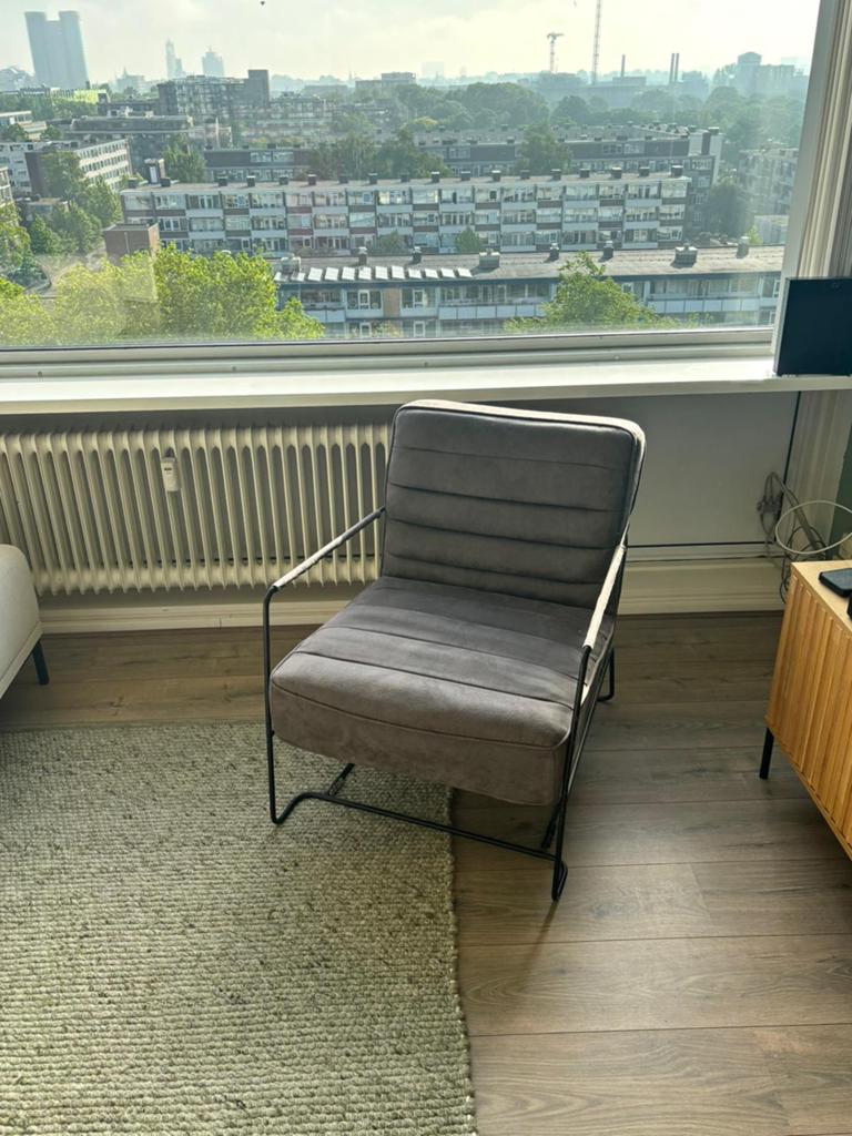 Lounge fauteuil (Loods5), Ophalen, Zo goed als nieuw, 2 zitplaatsen