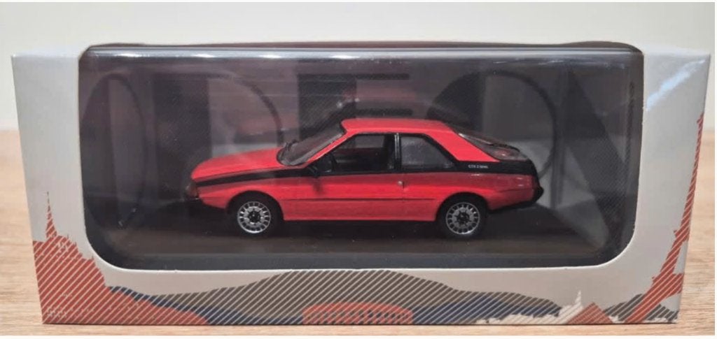 RENAULT FUEGO GTX ROOD 1/43 ODEON lim ed.504 ref. ODEON105, Verzenden, Nieuw, Auto, Overige merken