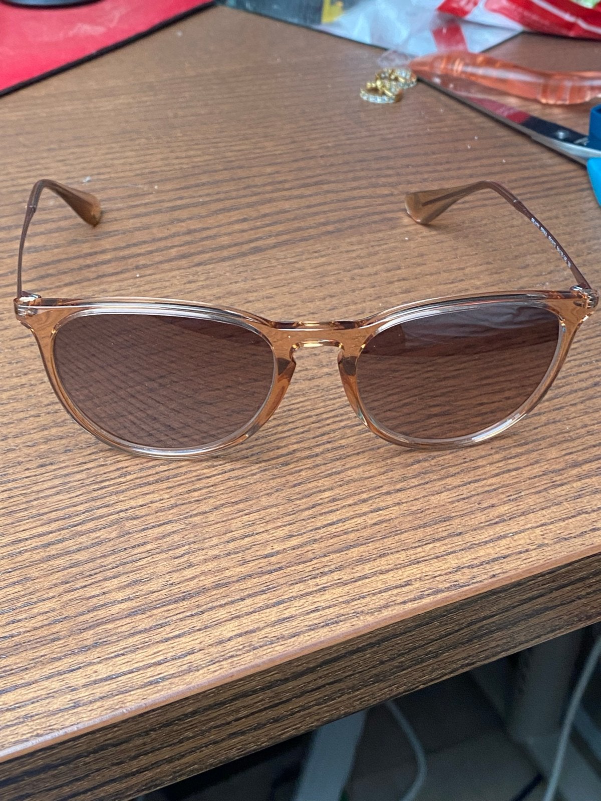 Originele Ray-Ban Erika Zonnebril RB4171 - Nieuw, Sieraden, Tassen en Uiterlijk, Zonnebril op sterkte, Bruin, Nieuw, Ophalen of Verzenden