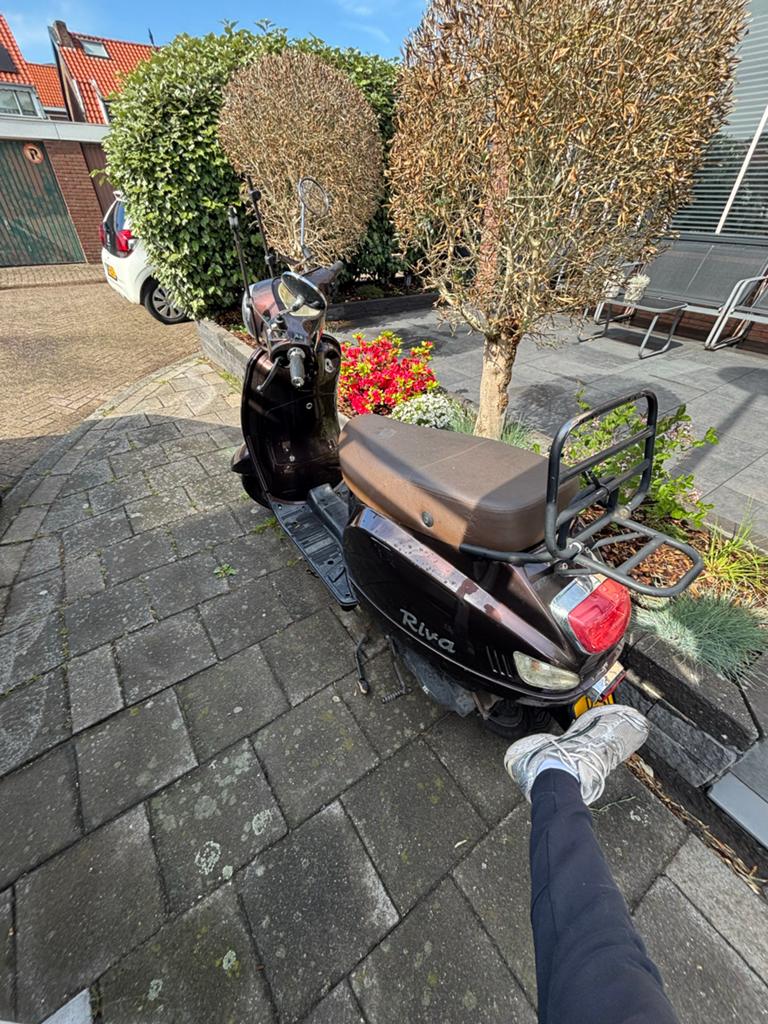 BTC Riva Scooter - Start niet meer, 7830 km, Fietsen en Brommers, Brommeronderdelen | Snorfietsen, Ophalen of Verzenden, Gebruikt
