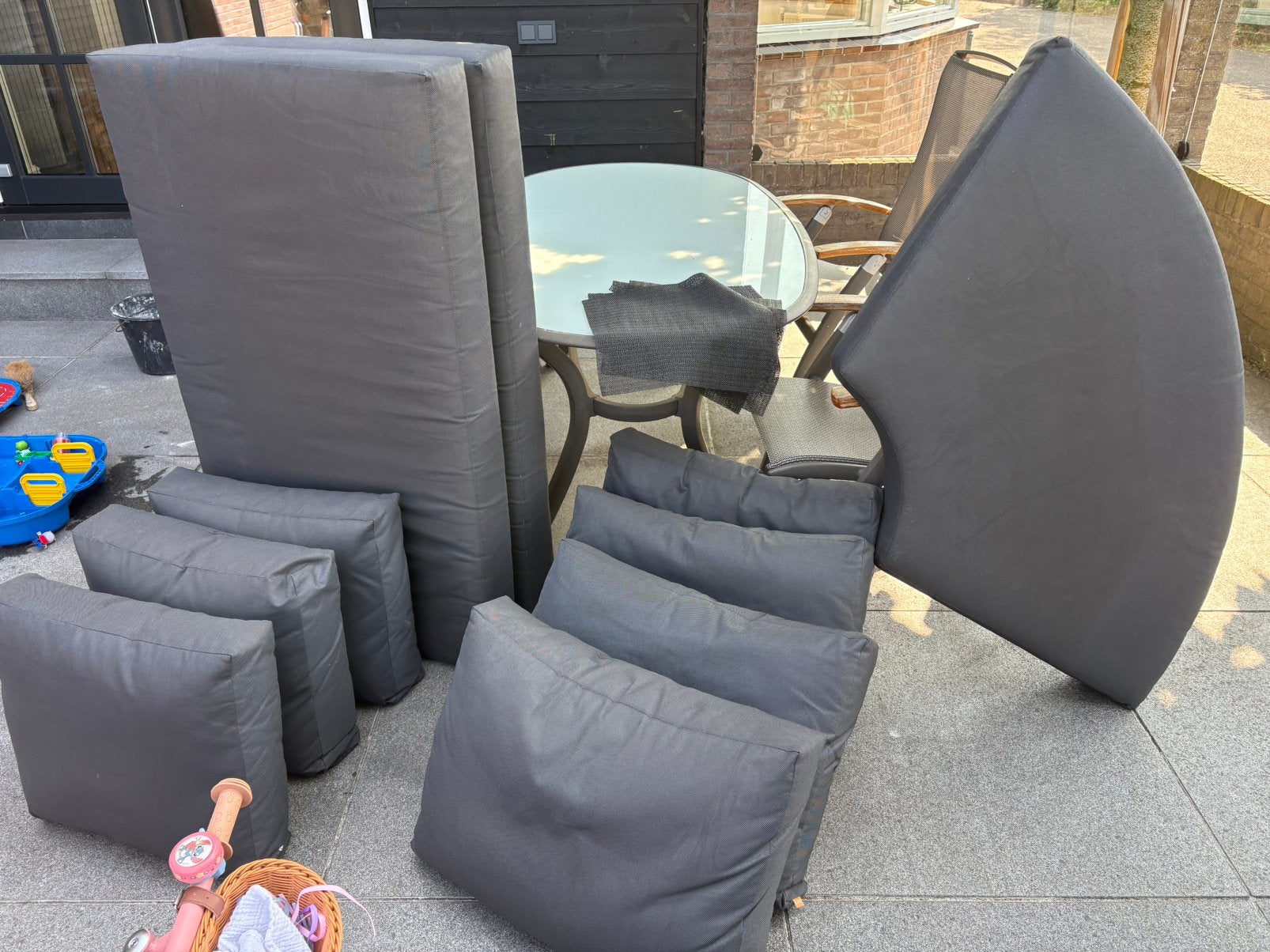 All weather kussens van Life, Tuin en Terras, Ophalen, Zo goed als nieuw