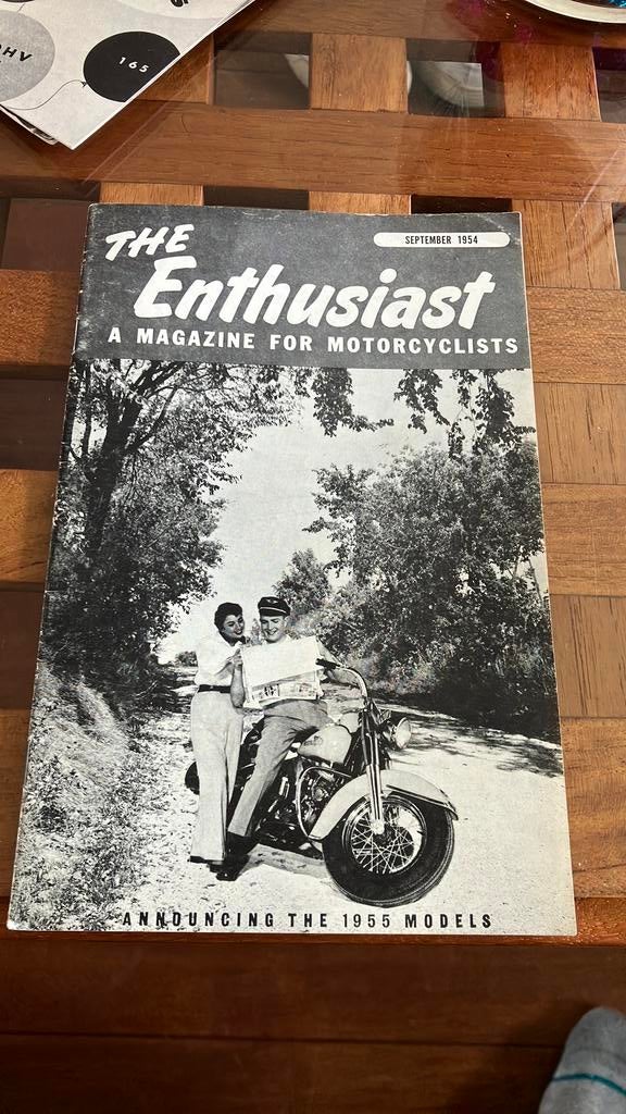 The enthusiast magazine september 1954, Ophalen of Verzenden, Zo goed als nieuw, Merk of Model