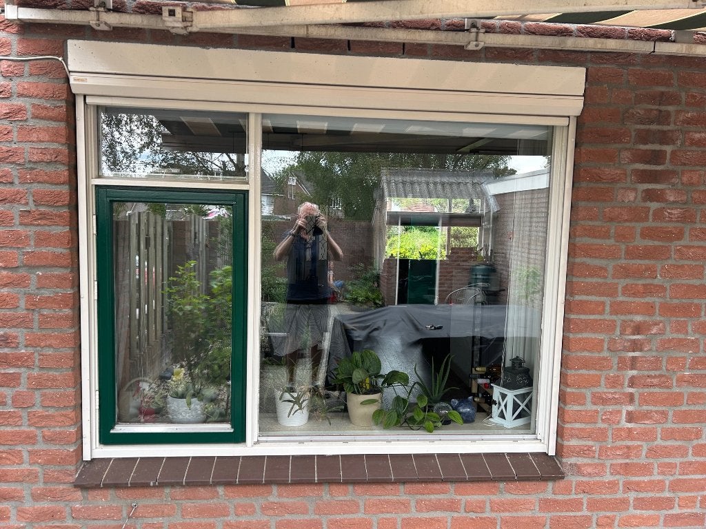 Witte screen, Ophalen, Gebruikt, Elektrisch, Minder dan 250 cm
