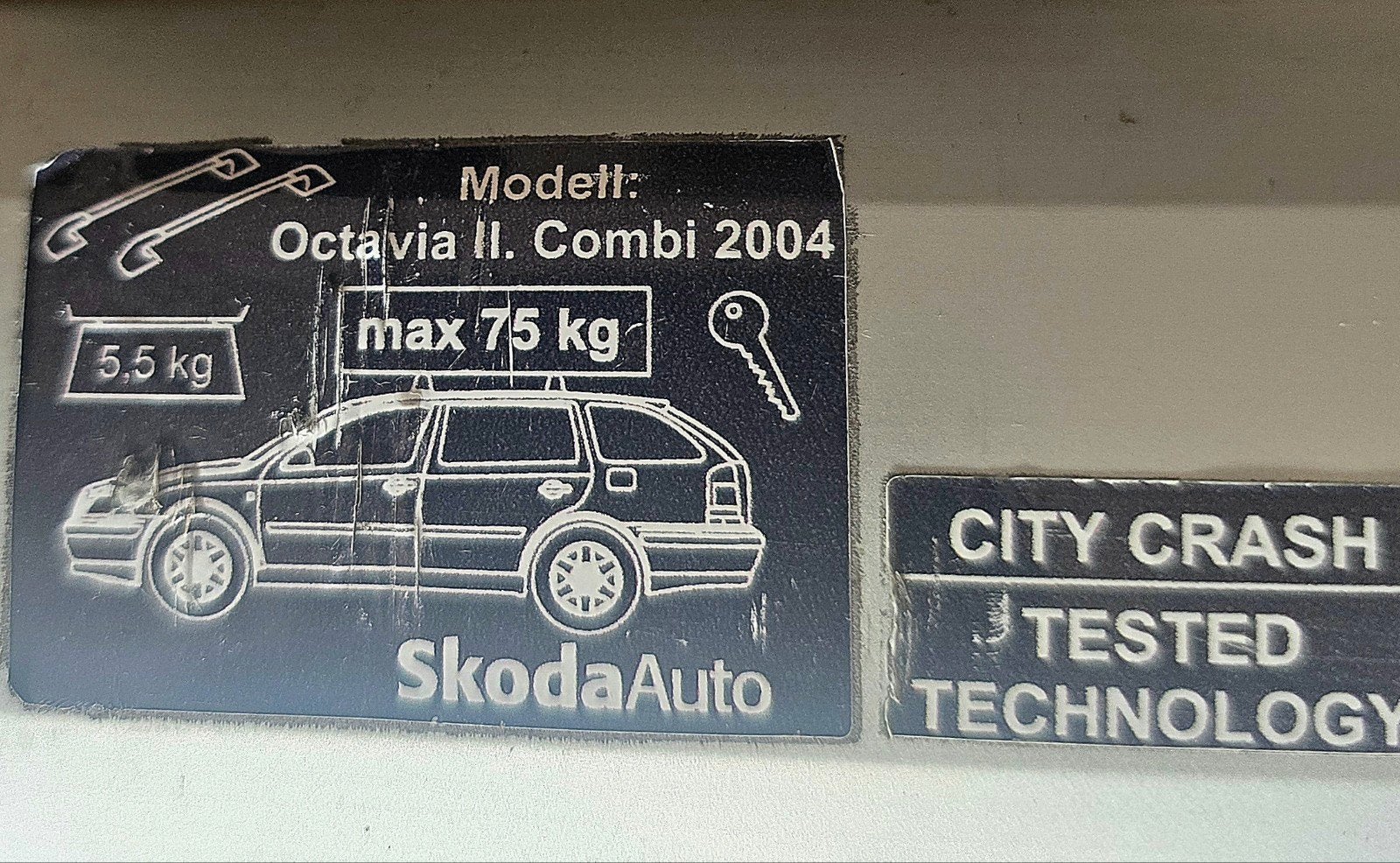 Originele Skoda Octavia Il Combi Dakdraqers (LAS 620 002 A), Ophalen, Volkswagen