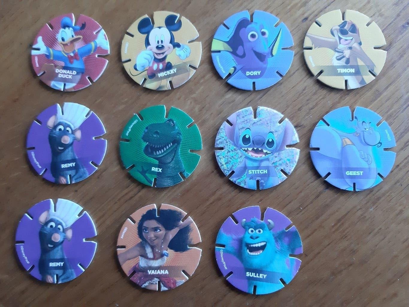 AH Diskeyz, Diskey Timon, Sulley, Geest, Dory, Stitch, Remy, Albert Heijn, Ophalen of Verzenden
