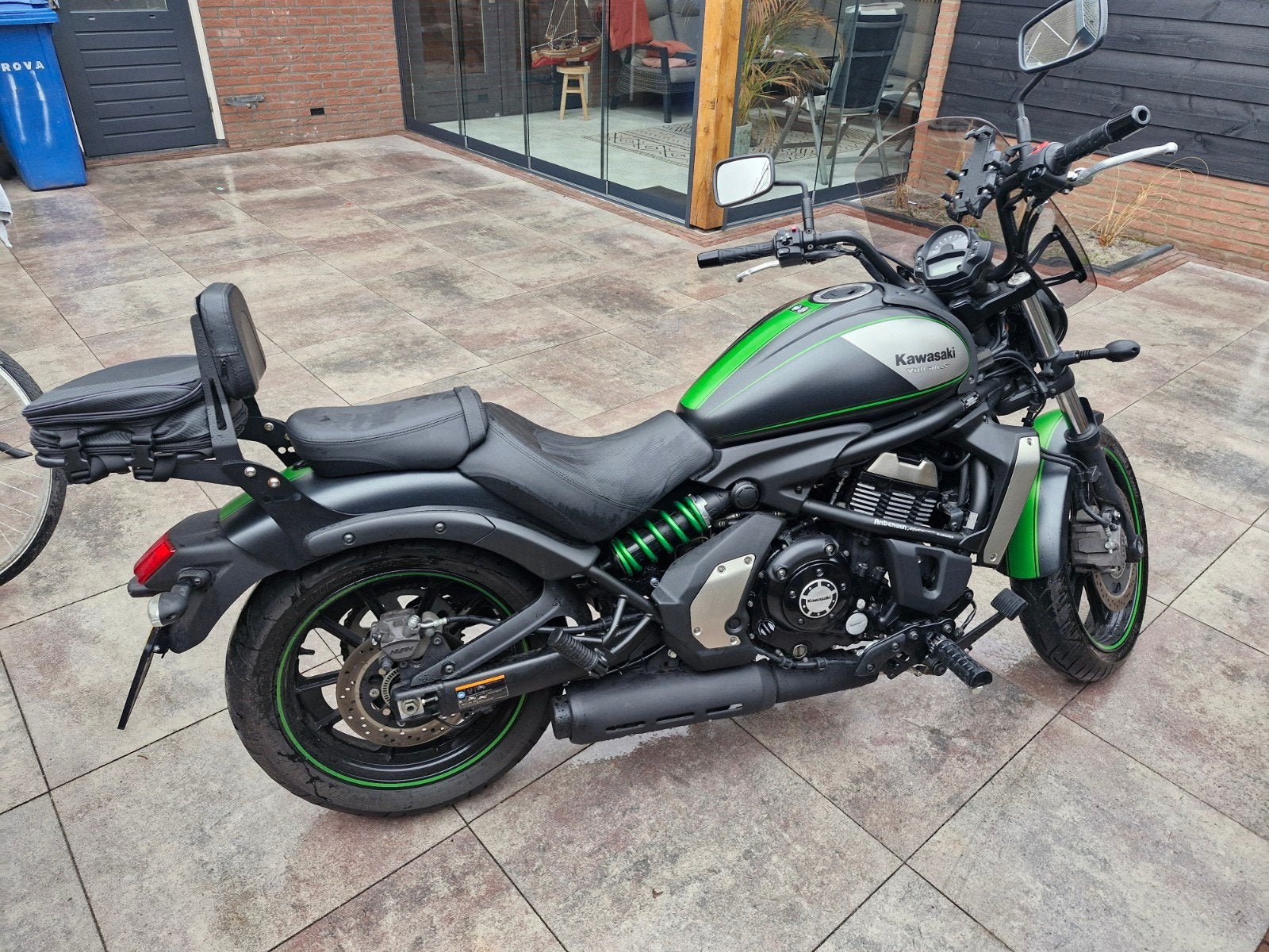 Kawasaki Vulcan S 650 ABS - Groen/Zwart - 15.700 km, Chopper, Gebruikt, Particulier, ABS
