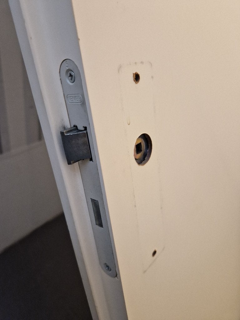 Opdekdeur 95,5x231,5, Ophalen, Gebruikt, 80 tot 100 cm, Binnendeur