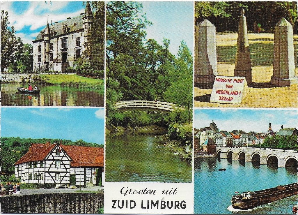 Zuid Limburg Gelopen Ansichtkaart ( B5259 ), Ophalen of Verzenden, 1980 tot heden, Gelopen, Limburg