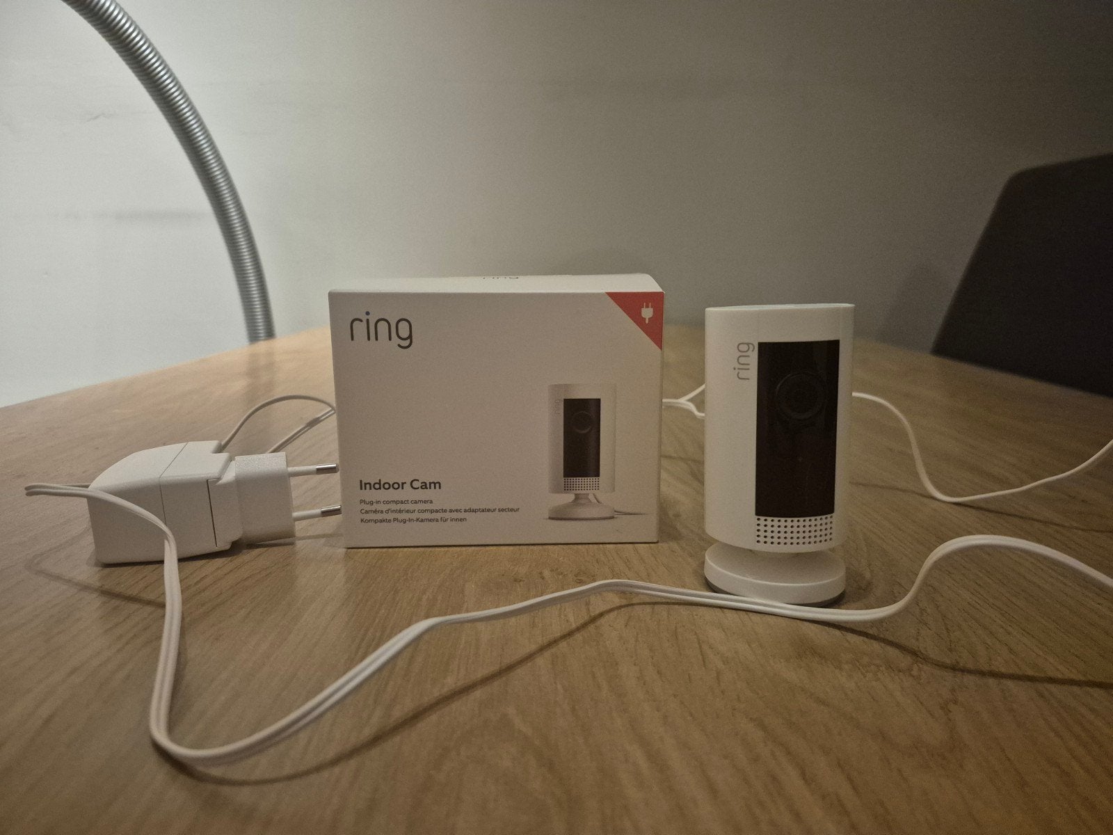 Ring Indoor Cam, Ophalen of Verzenden, Zo goed als nieuw, Binnencamera