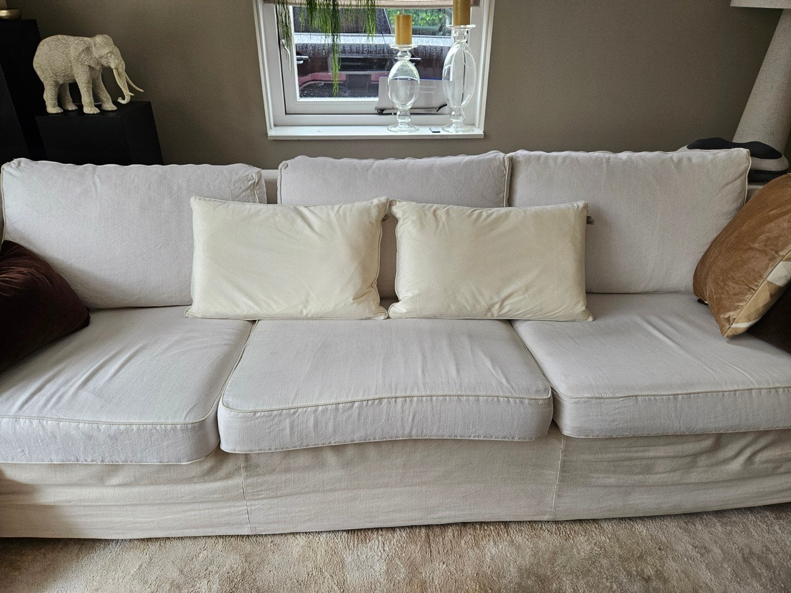 Twee Dutch Decor kussens Finn velvet, Ophalen of Verzenden, Nieuw, Stof, Modern