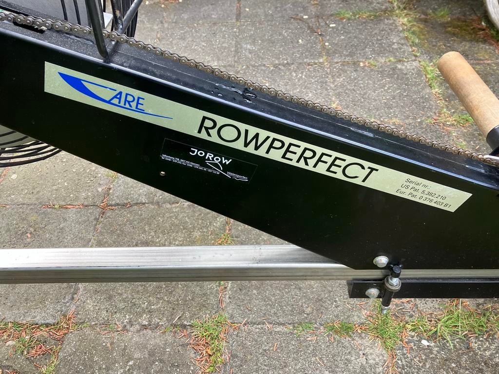 Roeitrainer Rowperfect - Ergometer, Perfect voor training, Ophalen, Gebruikt, Armen, Metaal