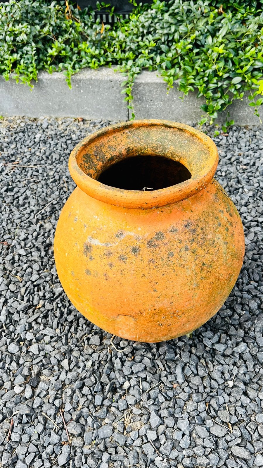 Terracotta pot zonder bodem, Ophalen, Gebruikt, Rond, Tuin