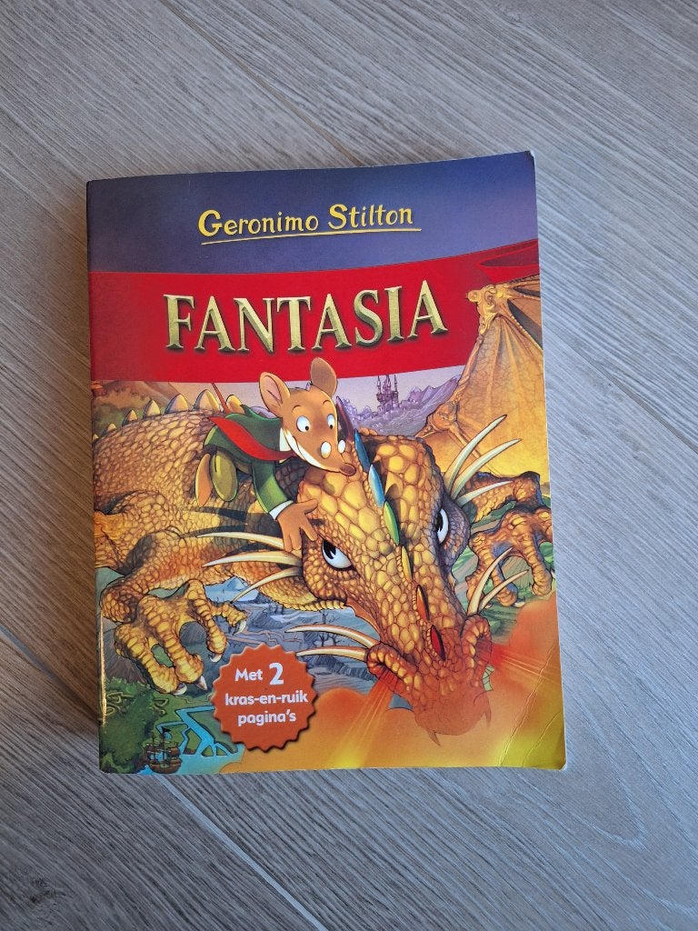 Boek: Geronimo Stilton - Fantasia, Boeken, Ophalen of Verzenden, Gelezen