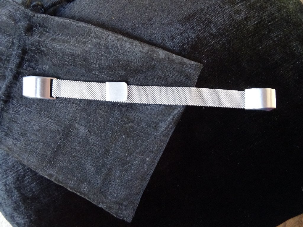 FITBIT ALTA, MILANEES horlogebandje., Ophalen of Verzenden, Zo goed als nieuw, Fitbit, Android