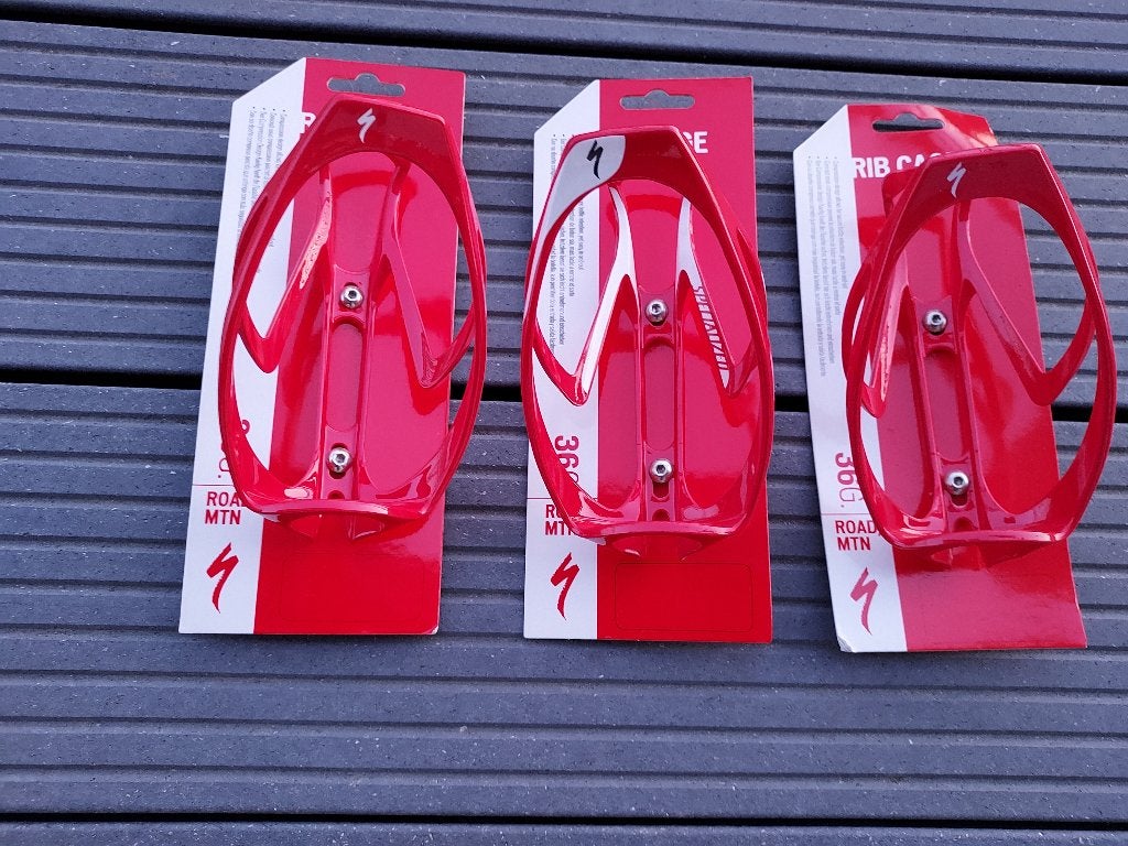 Specialized Rib Cage Bidonhouder Rood & Rood-Wit (Nieuw), Specialized, Overige typen, Ophalen of Verzenden, Mountainbike