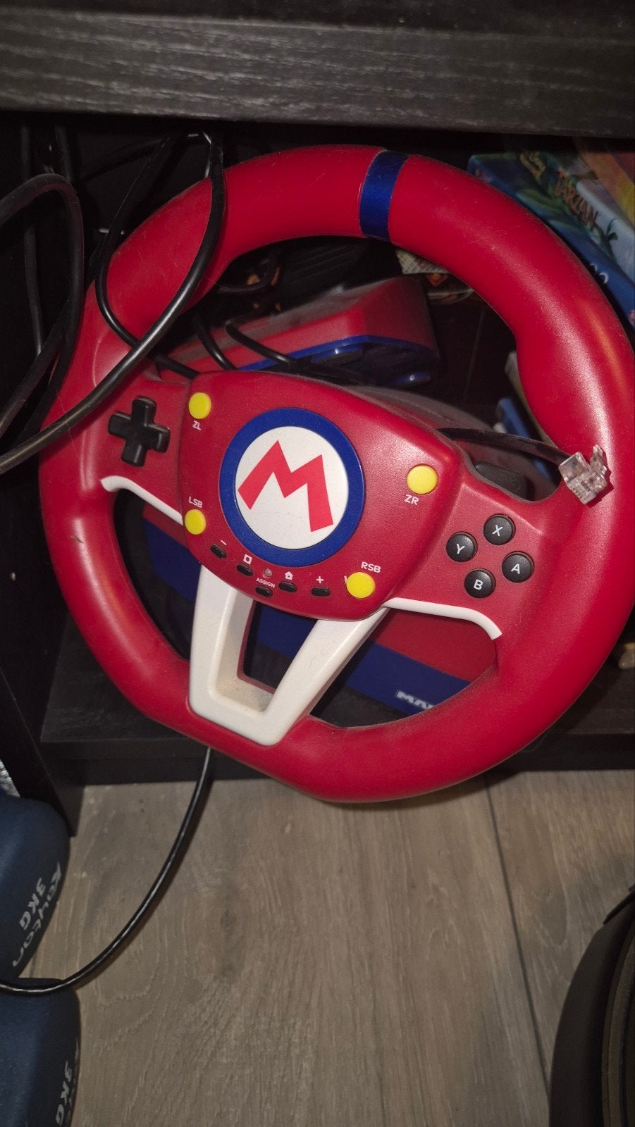 Mario Racestuur met Pedalen, Spelcomputers en Games, Ophalen, Racestuur, Gebruikt, Nintendo