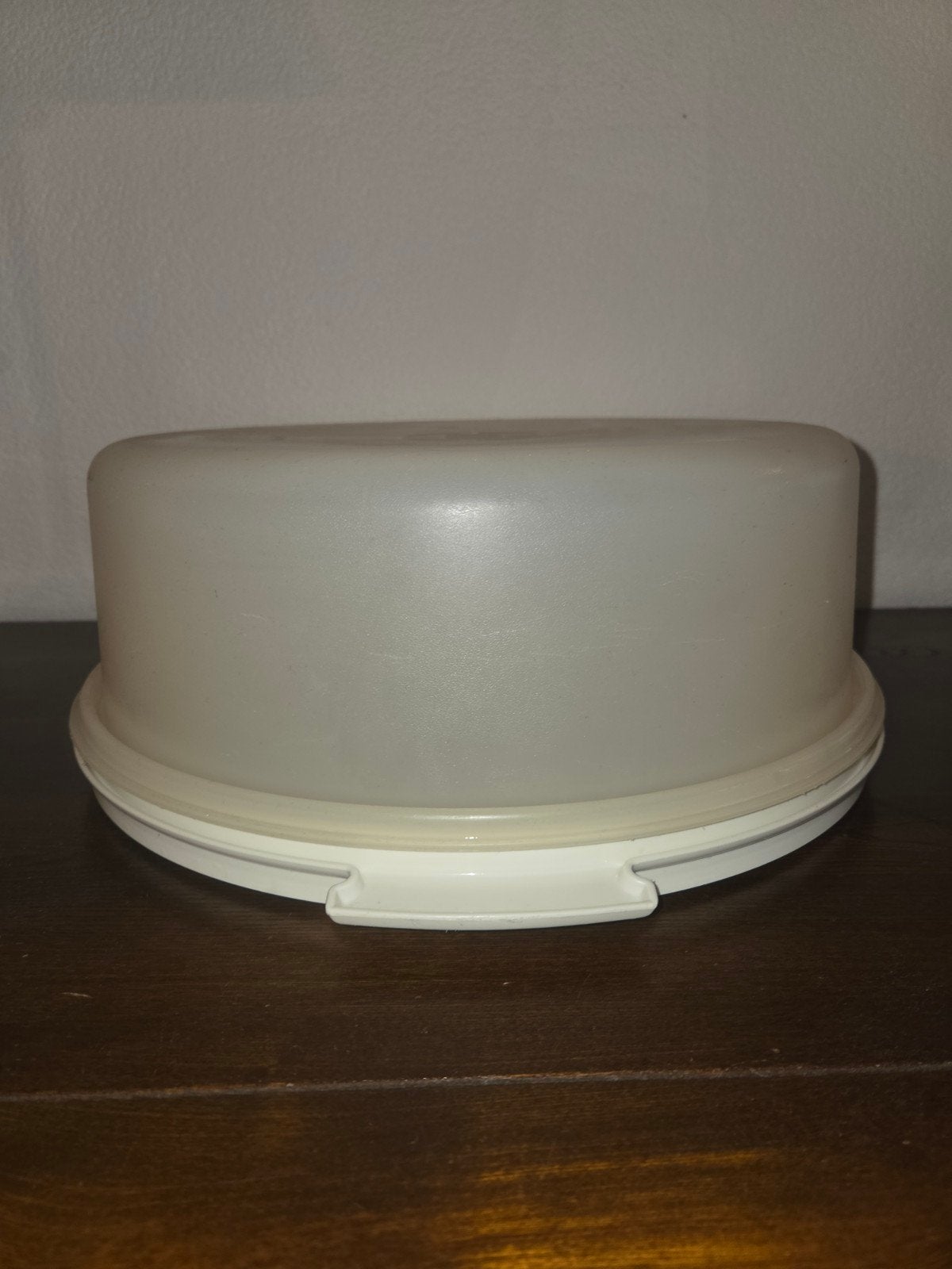 Tupperware Taart Bewaarbak - Ideaal voor Gebak en Taarten, Gebruikt, Bewaardoos, Ophalen of Verzenden, Met deksel