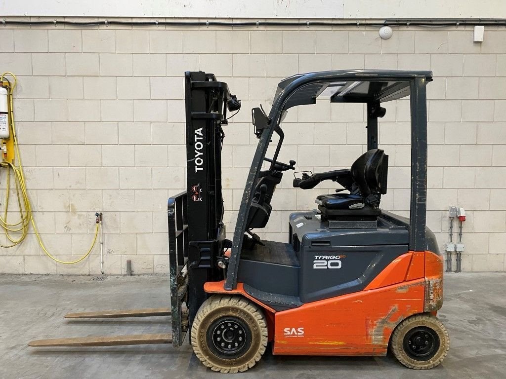 Toyota 2 ton Traigo 20 Duplex Sideshift Elektra Heftruck, Heftruck, Ophalen of Verzenden, Toyota, Elektrisch