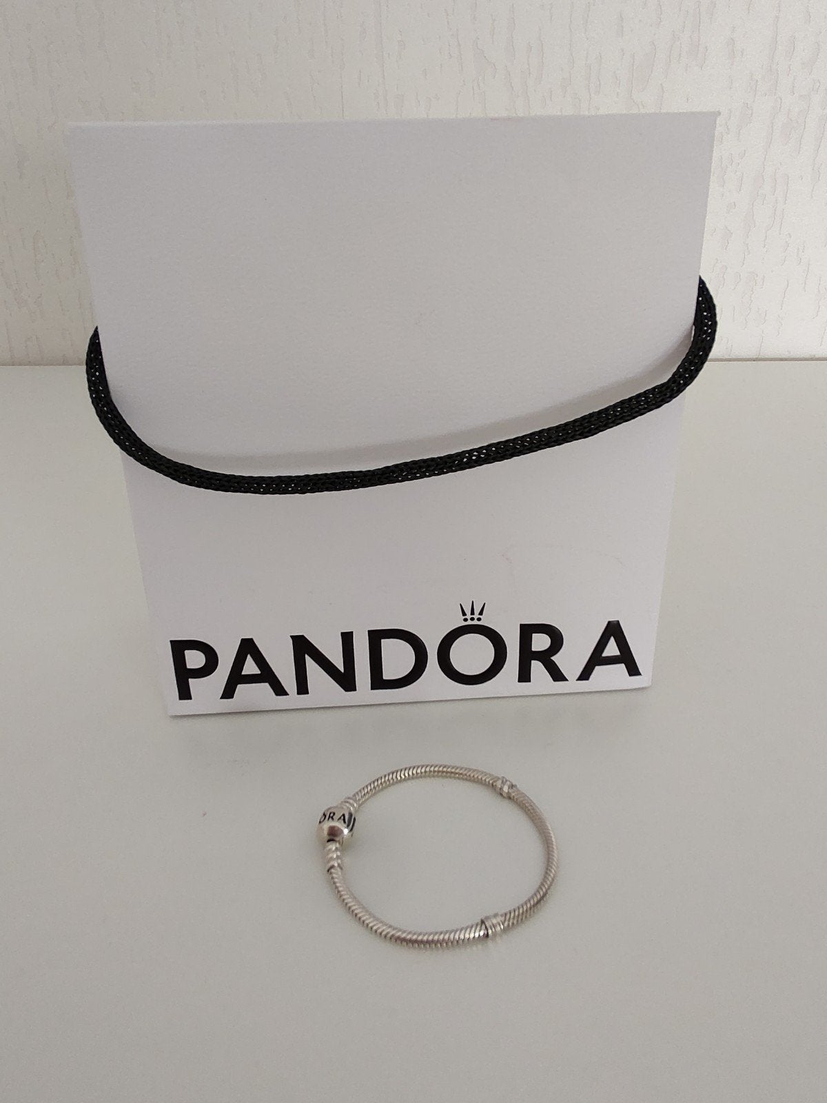 Pandora armband 16 cm, Sieraden, Tassen en Uiterlijk, Armbanden, Ophalen, Zo goed als nieuw, Zilver, Zilver