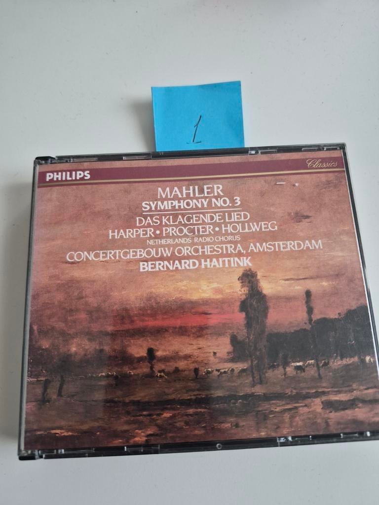 Mahler Symfonie 3 & Das Klagende Lied - Haitink CD, Cd's en Dvd's, Ophalen of Verzenden, Romantiek, Gebruikt, Orkest of Ballet