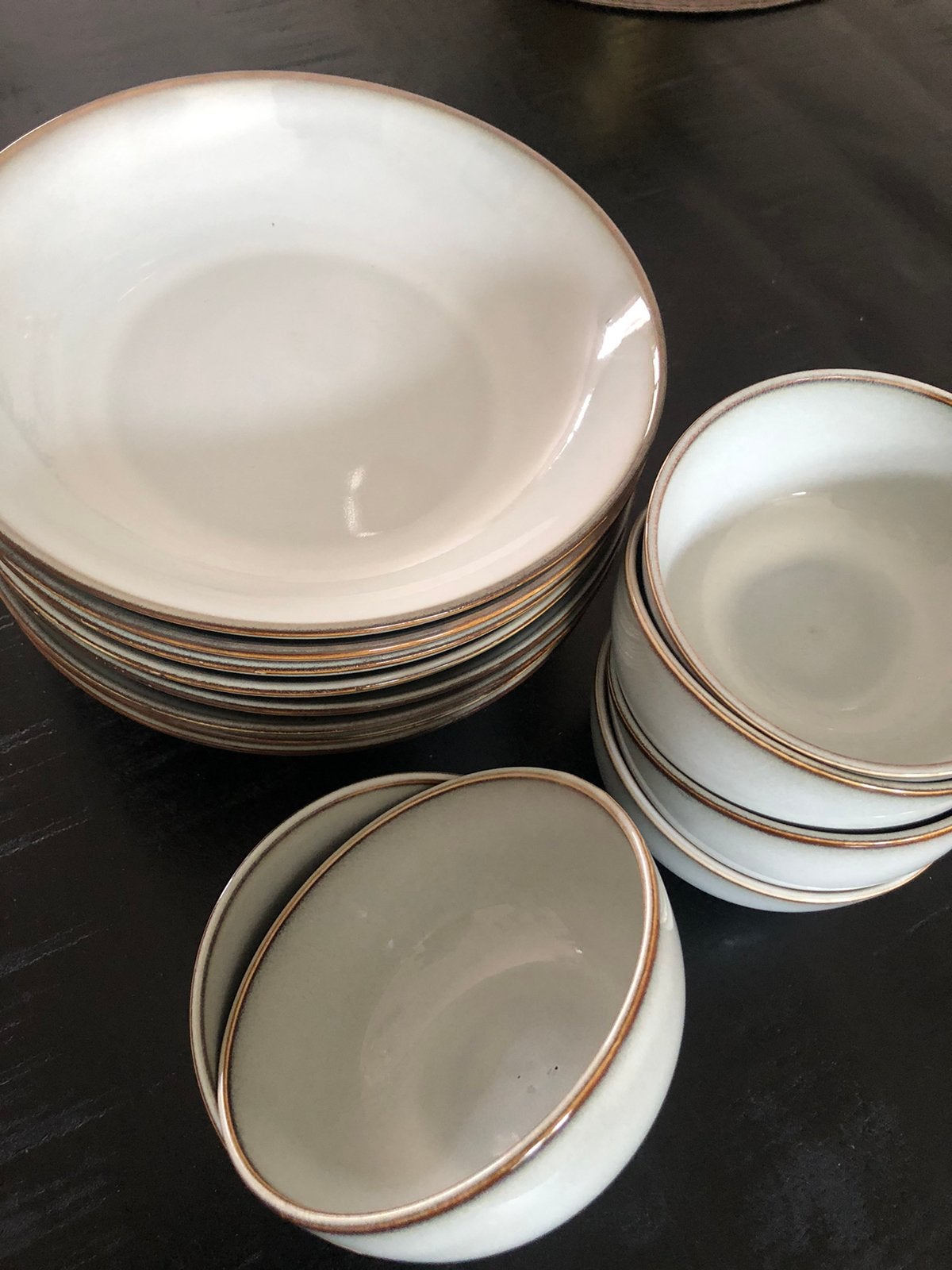 IKEA SERVICE LICHT GRIJS, Huis en Inrichting, Keuken | Servies, Ophalen, Nieuw, IKEA, Bord(en)