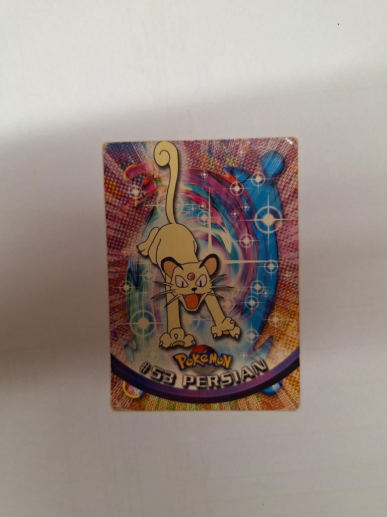 Pokémon Topps #53 Persian, Ophalen of Verzenden, Gebruikt, Losse kaart