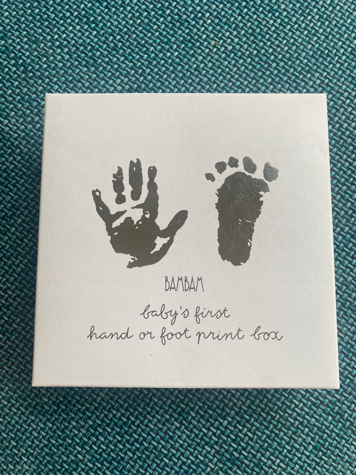 Bambam gipsblik: afdruk voet / hand, Ophalen, Nieuw, Kraamcadeau