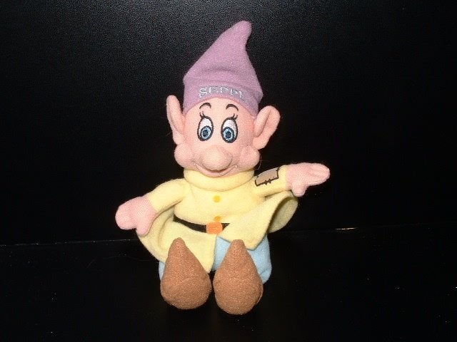 DISNEY KABOUTER DWERG SEPPL DOPEY UIT SNEEUWWITJE EN, Verzenden, Nieuw, Overige typen