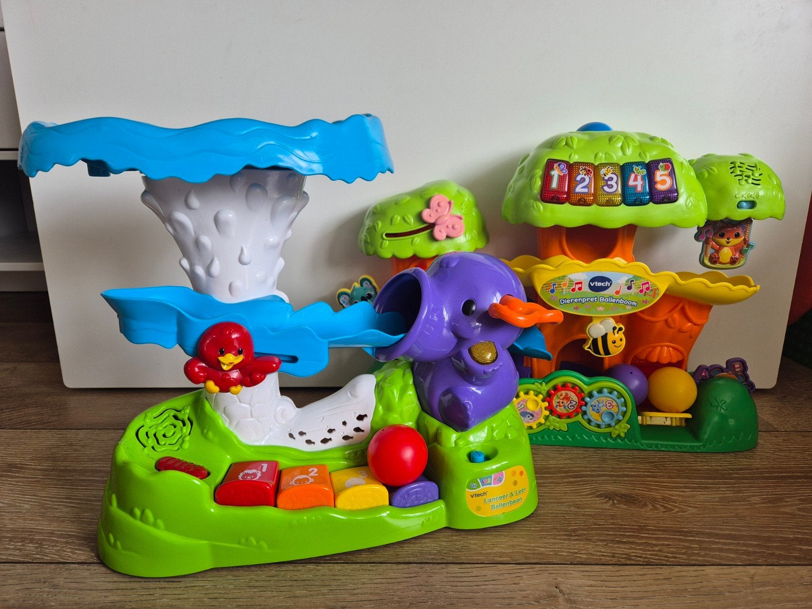 VTech Ballenboom & Lanceer en Leer Olifant (5 ballen), Ophalen, Gebruikt, Overige typen