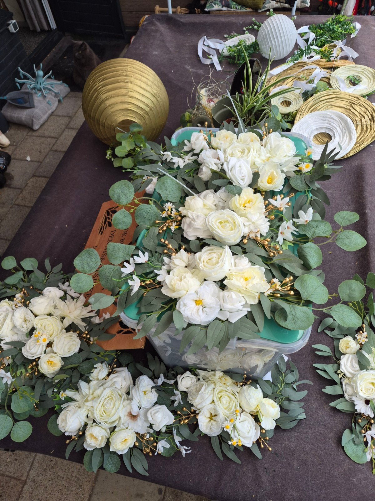Decoratiepakket voor bruiloft of evenement, Overige typen, Zo goed als nieuw, Kunststof, Overige merken