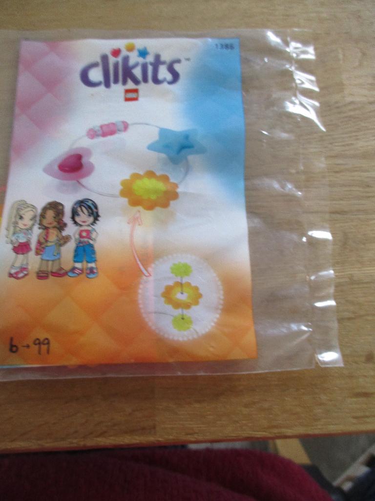 POLYBAG LEGO CLIKITS 1386, Overige thema's, Lego, Nieuw, Ophalen of Verzenden