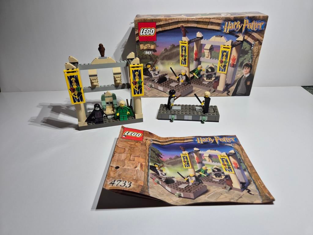 LEGO 4733 Harry Potter Duelling Club compleet, Ophalen of Verzenden, Gebruikt
