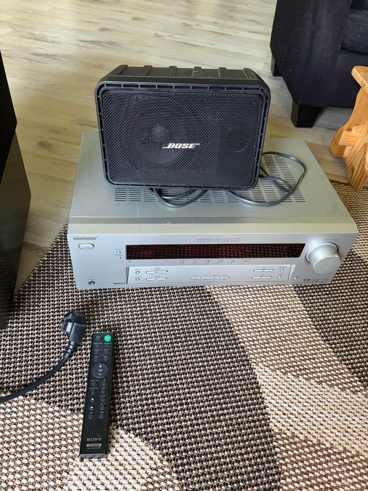 Sony Receiver met Bose speakers Jamo subhover, Ophalen, Gebruikt, Losse componenten, Sony