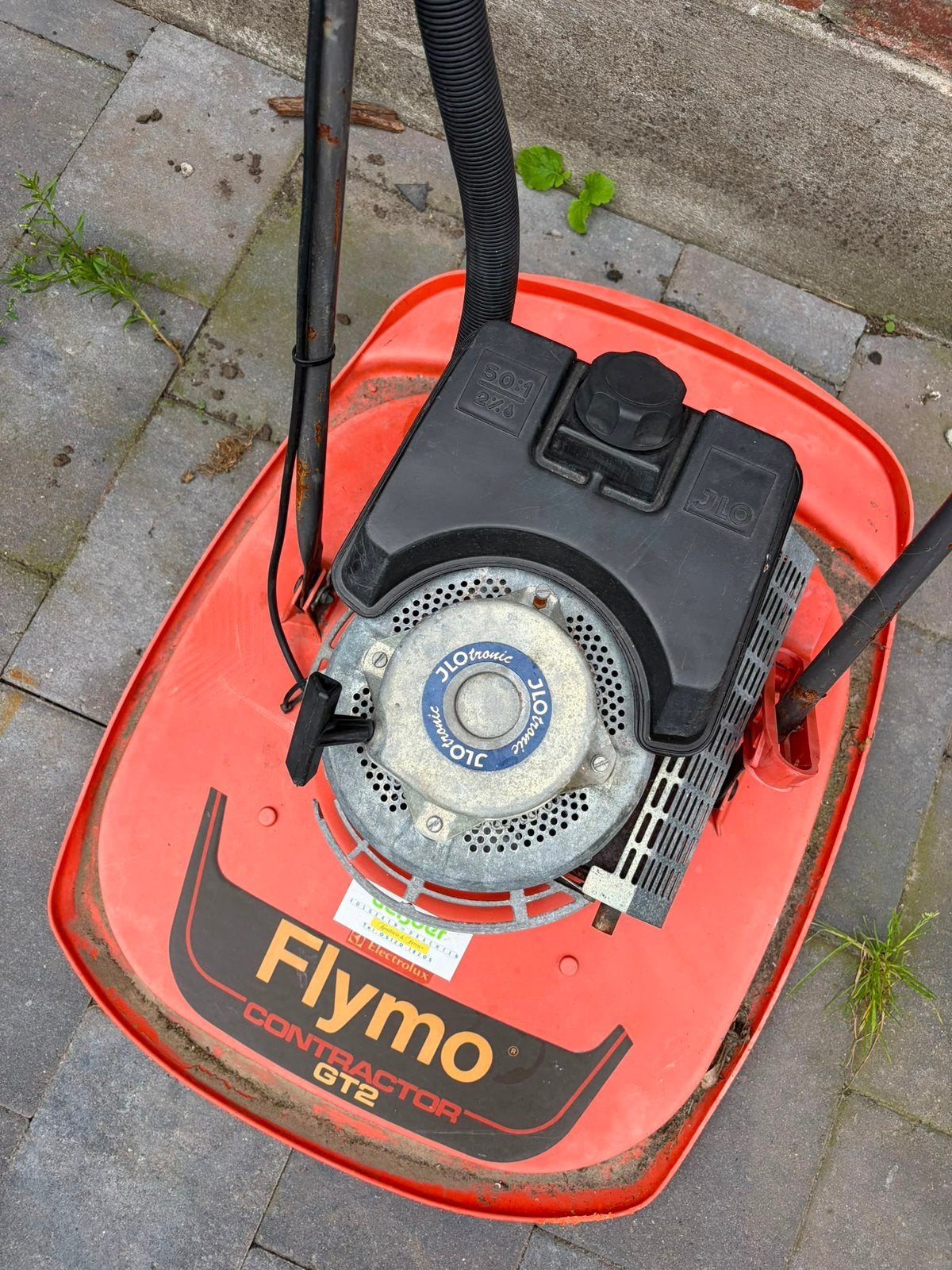 Flymo grasmaaier, Tuin en Terras, Zweefmaaier, Ophalen, Zo goed als nieuw