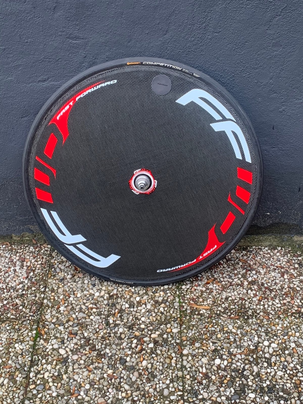 Ffwd carbon disc wiel, Ophalen of Verzenden, Zo goed als nieuw, Overige typen