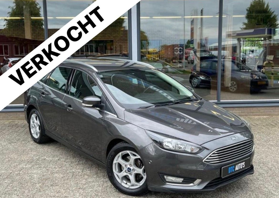 Ford Focus 1.0 EcoBoost Wagon |, Auto's, Ford, Bedrijf, Focus, ABS, Adaptieve lichten, Airbags, Airconditioning, Automatische klimaatregeling