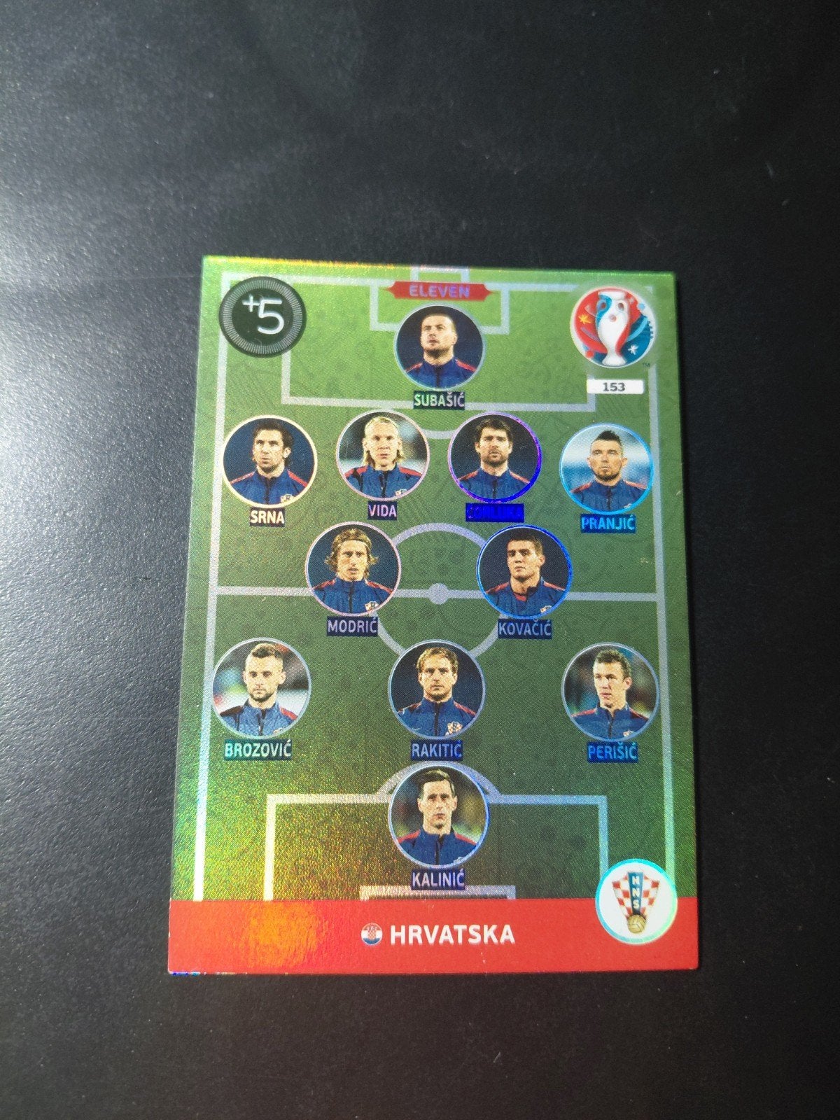 Kroatie line-up (modric/kovacic/perisic) panini ek 2016, Verzenden, Nieuw, Buitenlandse clubs, Poster, Plaatje of Sticker