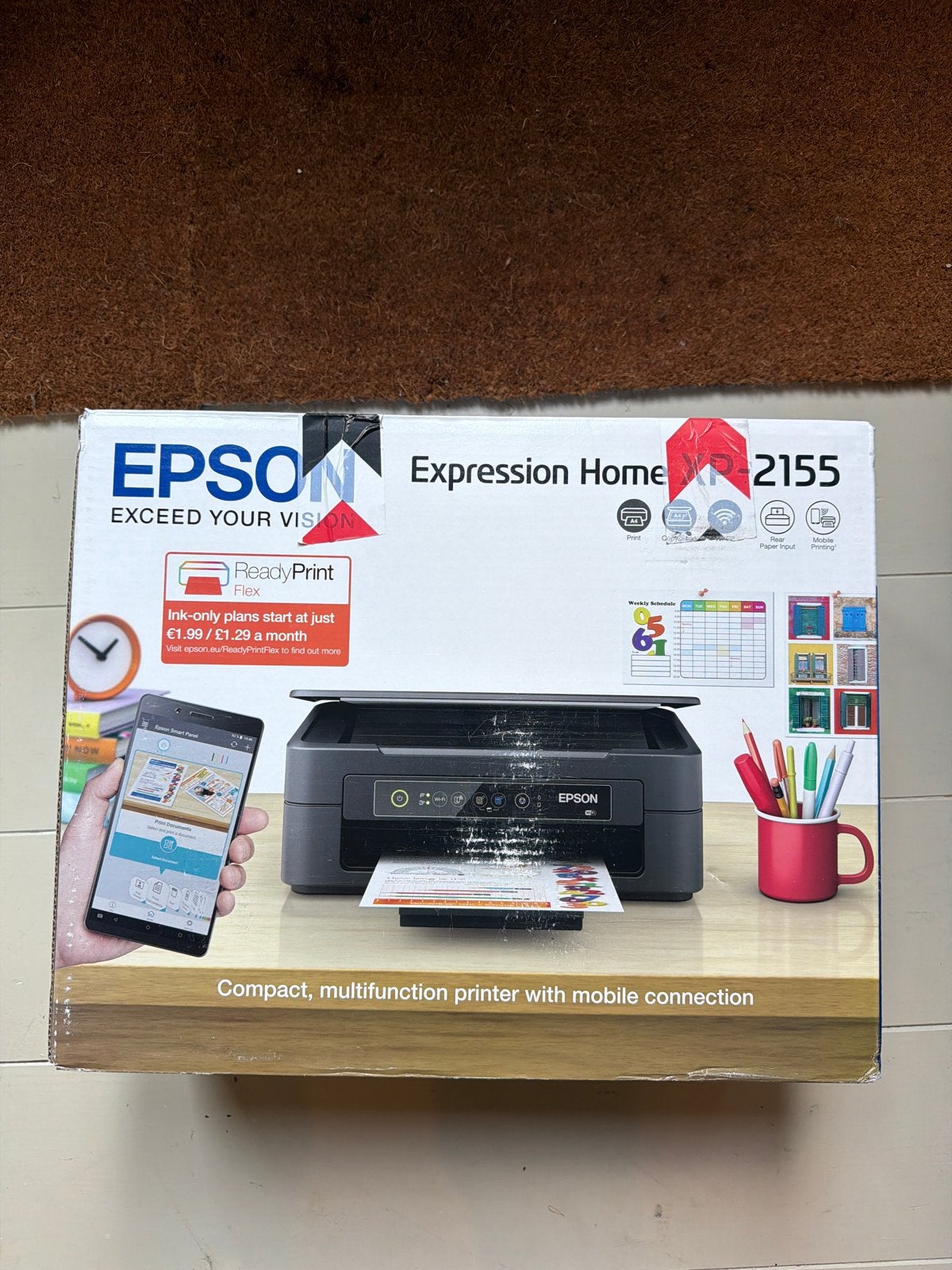 Nieuwe Epson Expression Home XP-2155 All-in-One Printer, Inkjetprinter, All-in-one, Ophalen of Verzenden, Draadloos