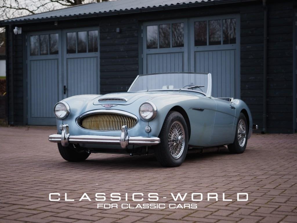 Austin healey 3000 MK II, Auto's, Gebruikt, Cabriolet, Blauw, Bedrijf