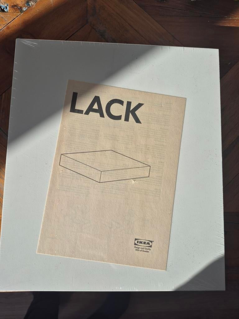 IKEA LACK wandplank wit - Nieuw in verpakking, Ophalen of Verzenden, Nieuw