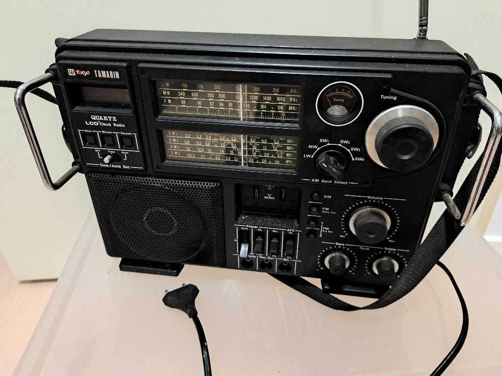 Vintage Wereldontvanger Tokyo Tamarin NR-72F1, Ophalen, Gebruikt, Wereldontvanger
