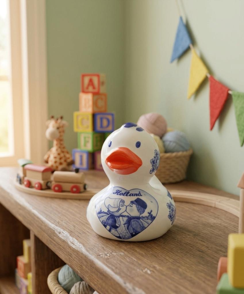 Hollandse Eend ceramic decoratie, Verzenden, Nieuw, Overige typen