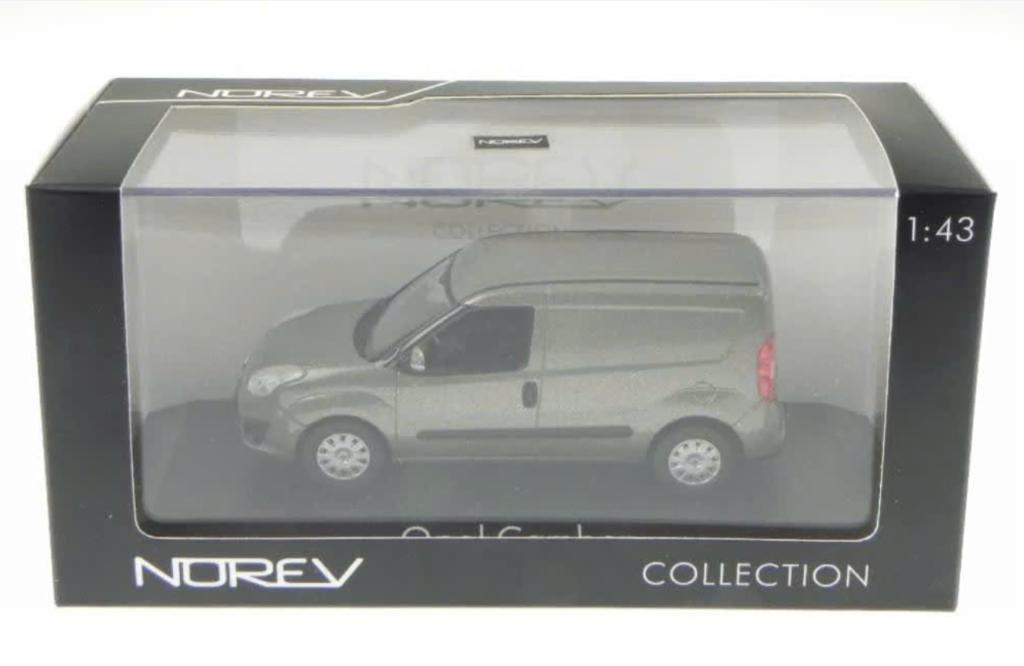 OPEL COMBO 2012 GRIJS SCHAAL 1:43 NOREV REF. 360042, Verzenden, Nieuw, Auto, Norev