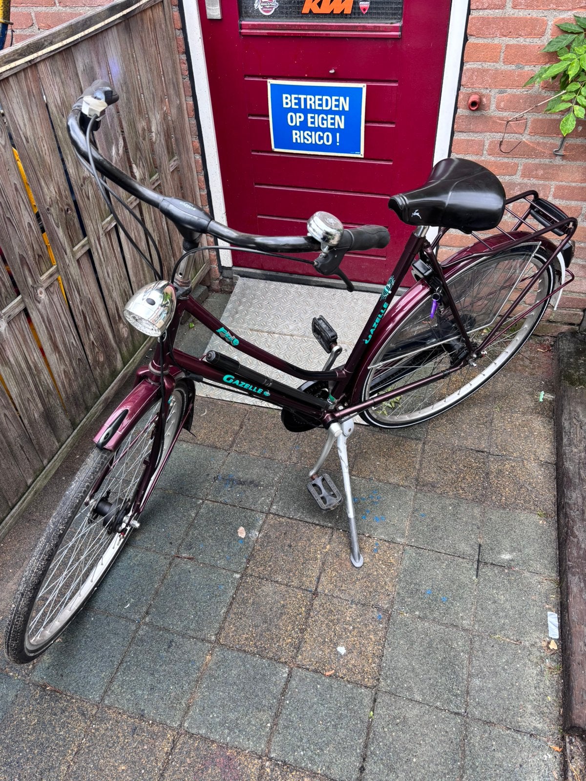 Gazelle Free – retro dames stadsfiets (28 inch), Ophalen, Versnellingen, 56 cm of meer, Zo goed als nieuw