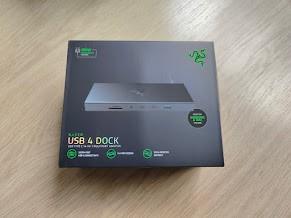 Razer USB 4 Dok, Ophalen of Verzenden, Zo goed als nieuw, Docking station, Razer