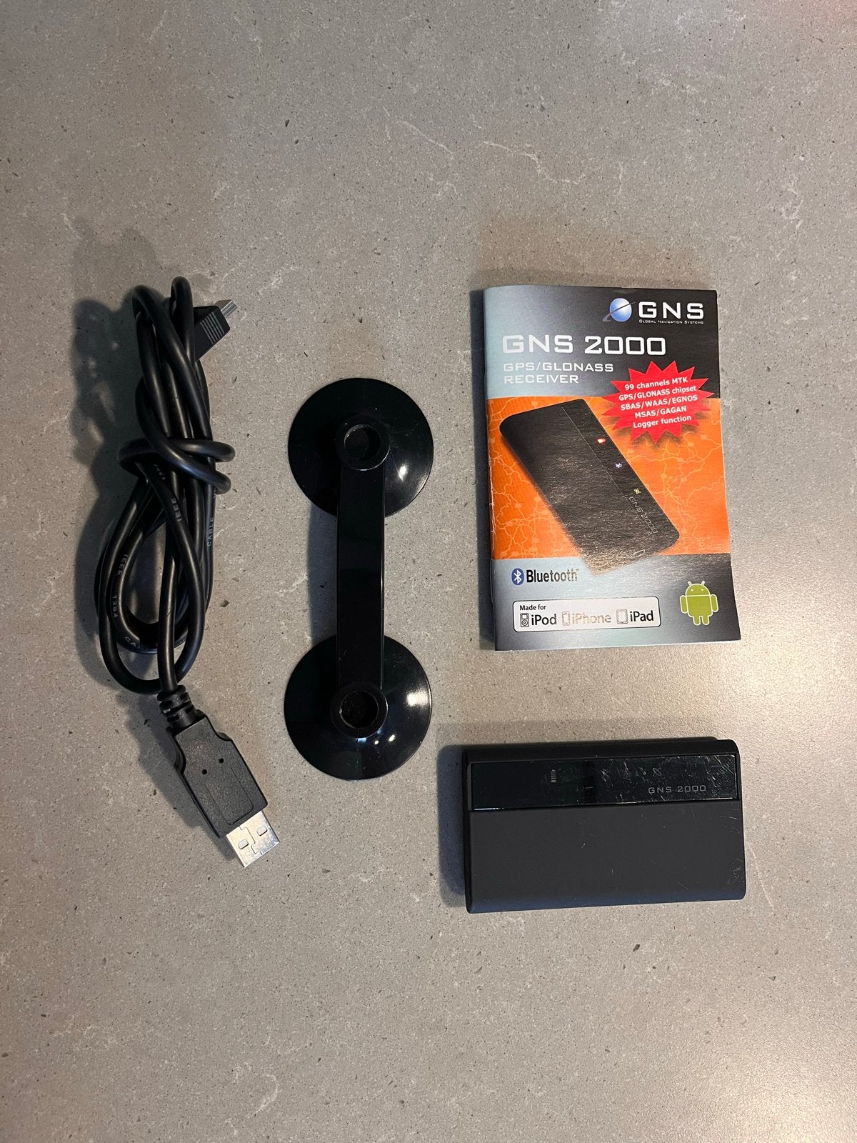 GNS 2000 GPS/GLONASS Ontvanger met Bluetooth, Ophalen of Verzenden, Zo goed als nieuw